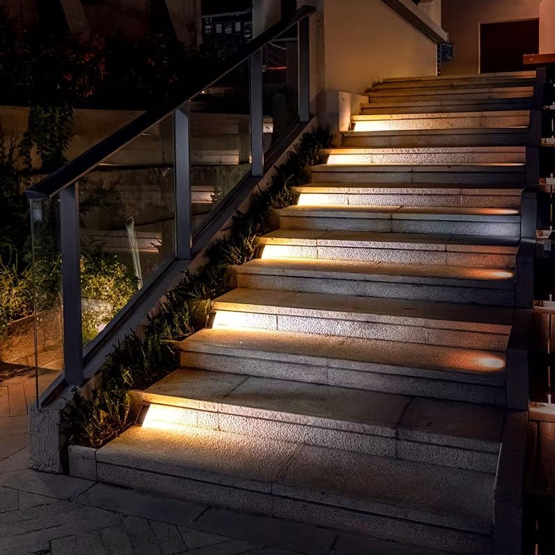 Éclairage Solaire pour Escaliers — Étanche IP67