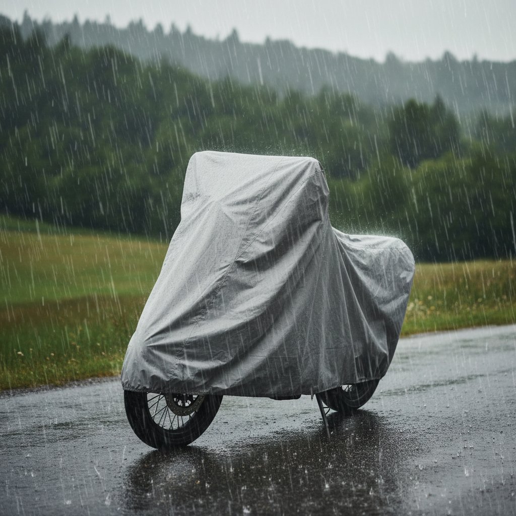 Housse de Moto Extensible Légère — Protection Anti-UV