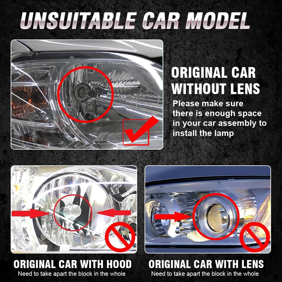 Ampoule LED H4 Pour Phare Universel — Éclairage Puissant