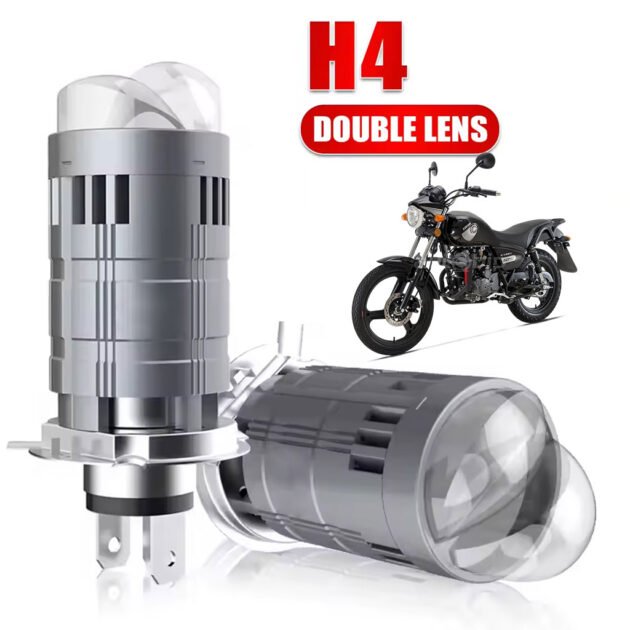 Ampoule LED H4 Pour Phare Universel — Éclairage Puissant