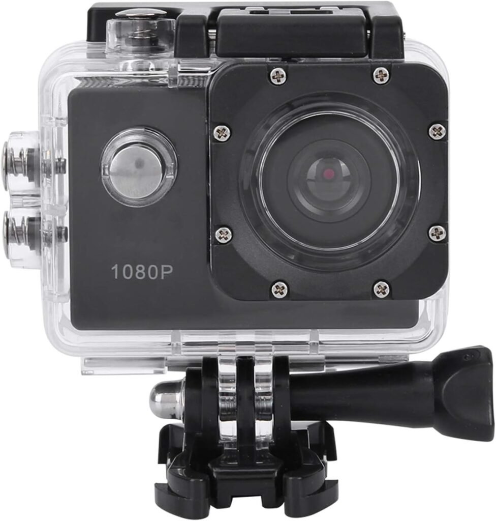 Caméra d'Action Sport Ultra HD 1080P Écran LCD — Pour les Amateurs de Sports Extrêmes