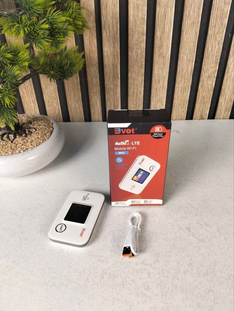Routeur WiFi Portable 4G LTE – Écran LED couleur – connexion rapide