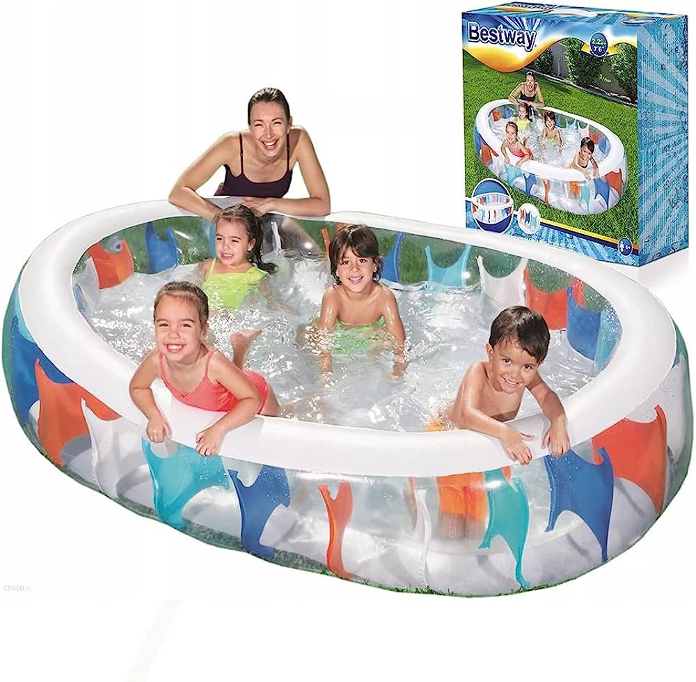 Piscine elliptique gonflable Bestway — Idéale pour les enfants