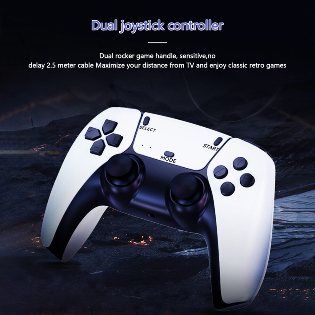 Console de Jeu Rétro M8 Pro 4K HDMI avec 20 000+ Jeux – Revivez les Classiques du Gaming