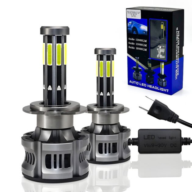 Kit Lampe de phare H1 LED 6 Directions 6000K — Éclairage avant pour voitures