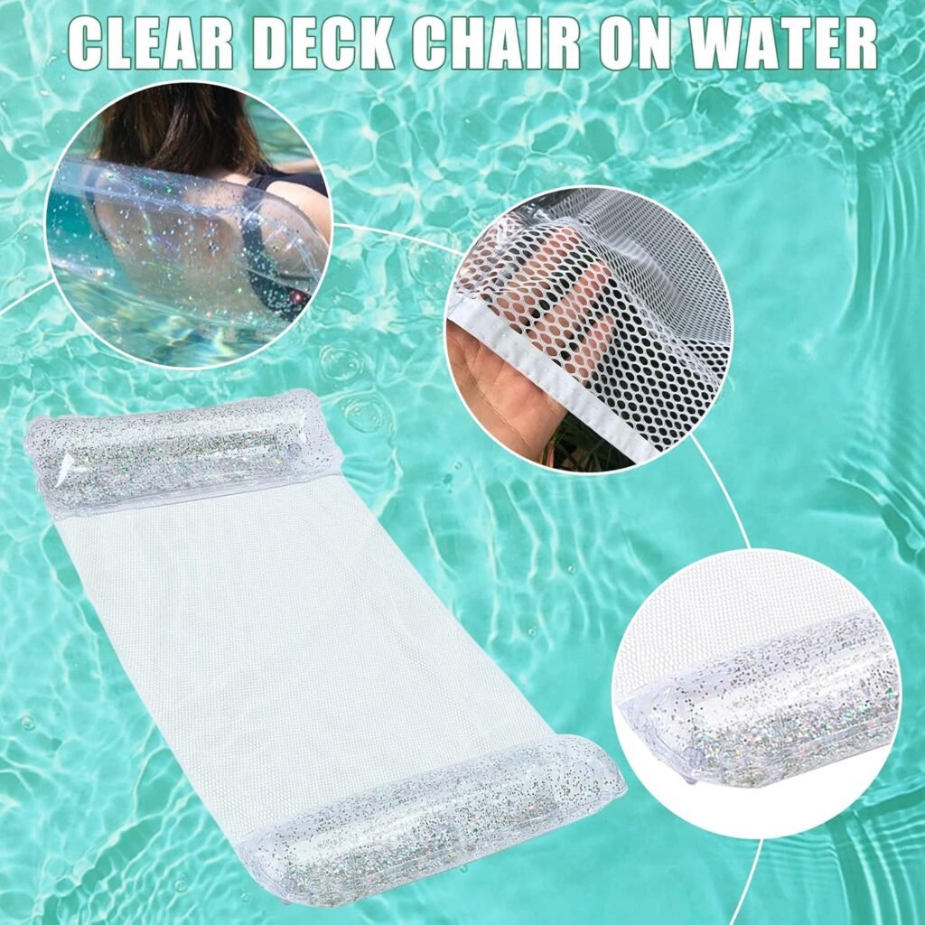 Hamac de Piscine Flottant Multifonction 4en1 — Confort Aquatique