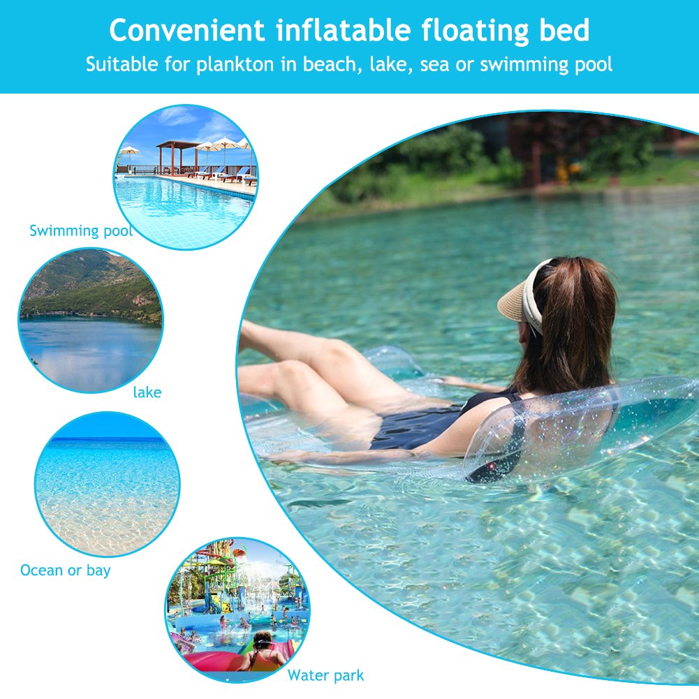 Hamac de Piscine Flottant Multifonction 4en1 — Confort Aquatique