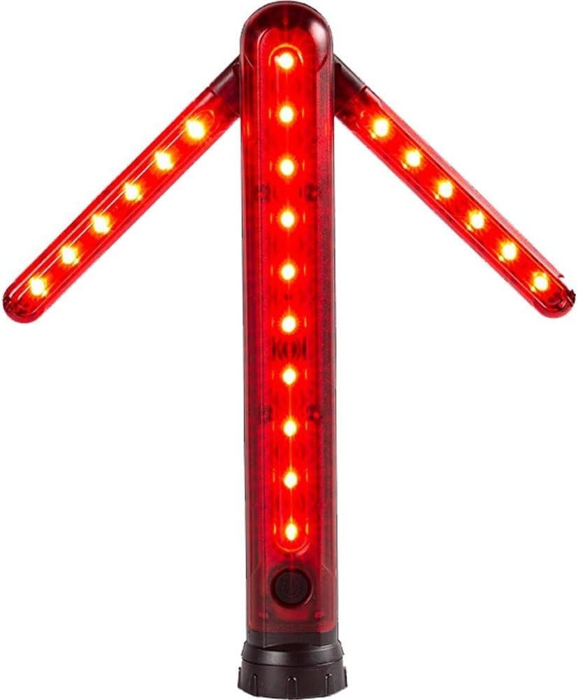 Bâton de signalisation routière LED étanche et réglable — pour la sécurité routière
