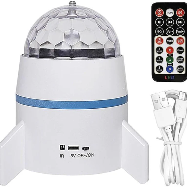 Projecteur Étoile et Vagues LED 2en1 — Ambiance Lumineuse