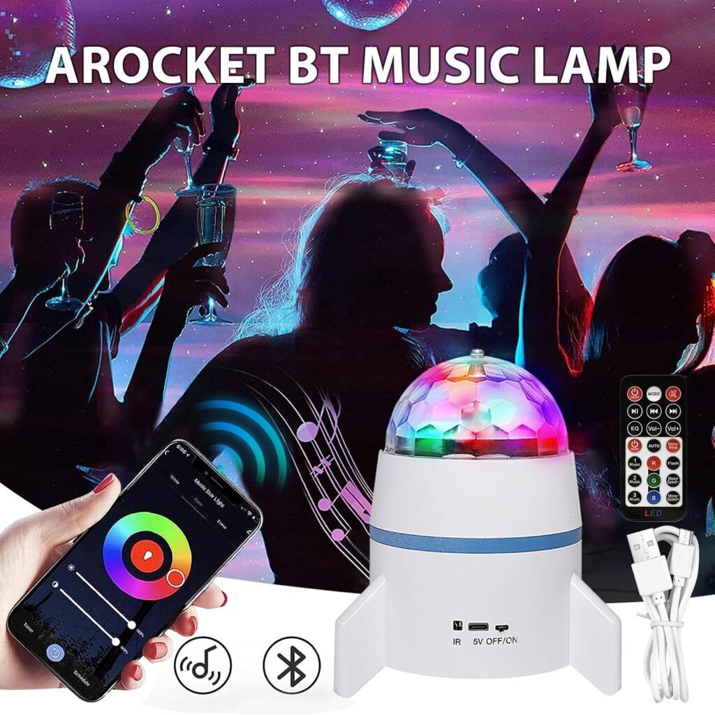 Projecteur Étoile et Vagues LED 2en1 — Ambiance Lumineuse