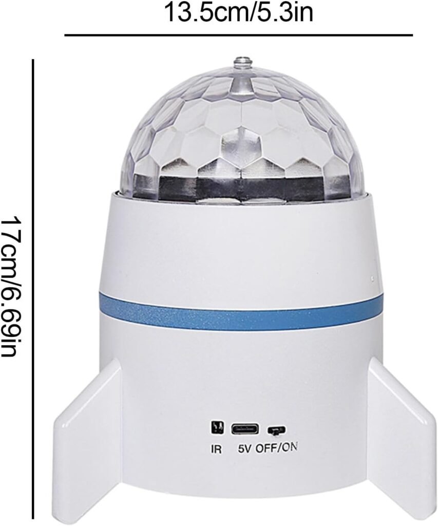 Projecteur Étoile et Vagues LED 2en1 — Ambiance Lumineuse