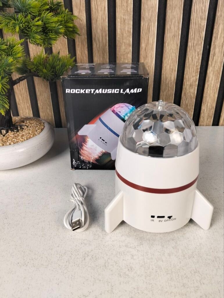 Projecteur Étoile et Vagues LED 2en1 — Ambiance Lumineuse