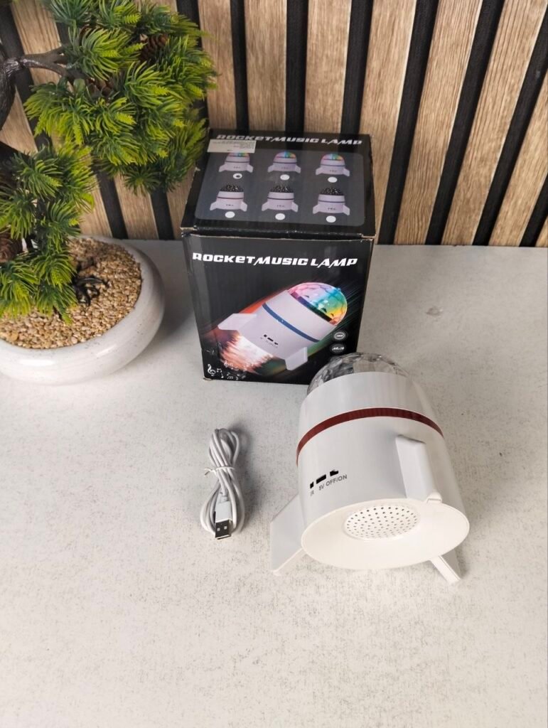 Projecteur Étoile et Vagues LED 2en1 — Ambiance Lumineuse