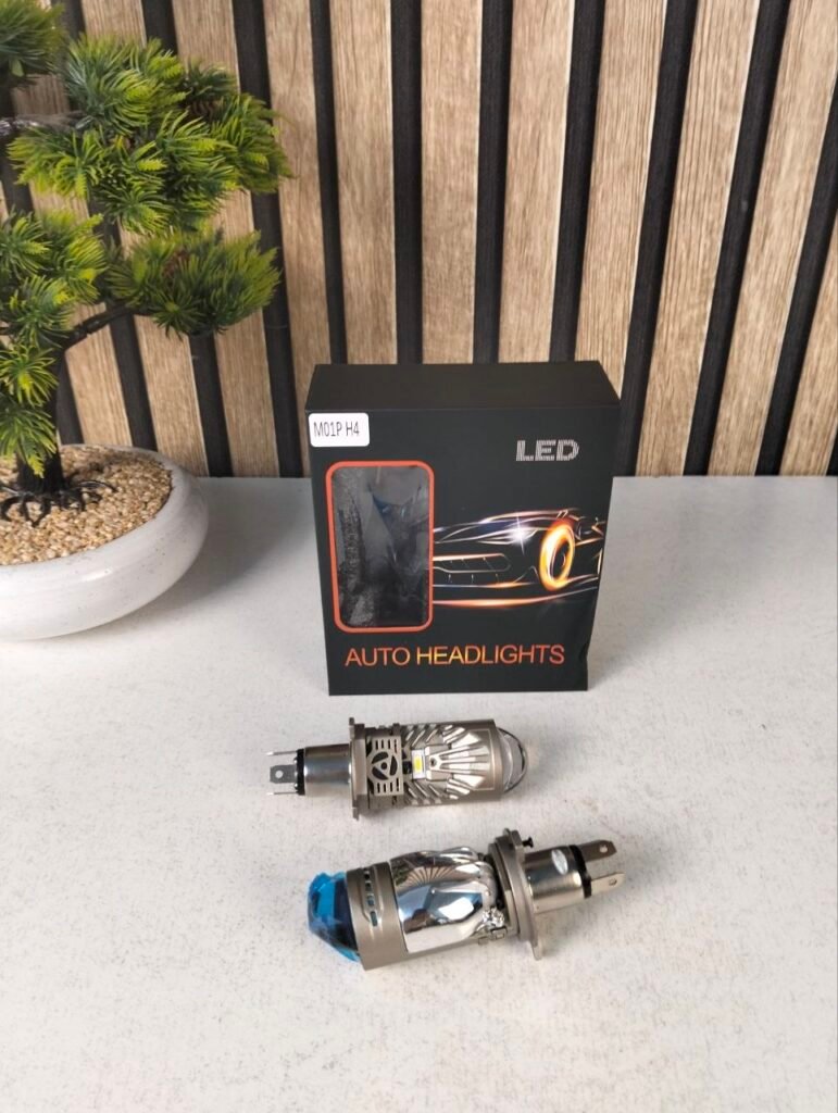 Kit Lampes Projecteur LED H4 36W — Éclairage Full LED 6000K