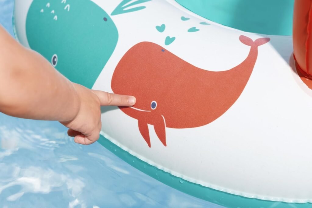 Bateau Gonflable Enfant Bestway 34203 — Pare-Soleil Amovible
