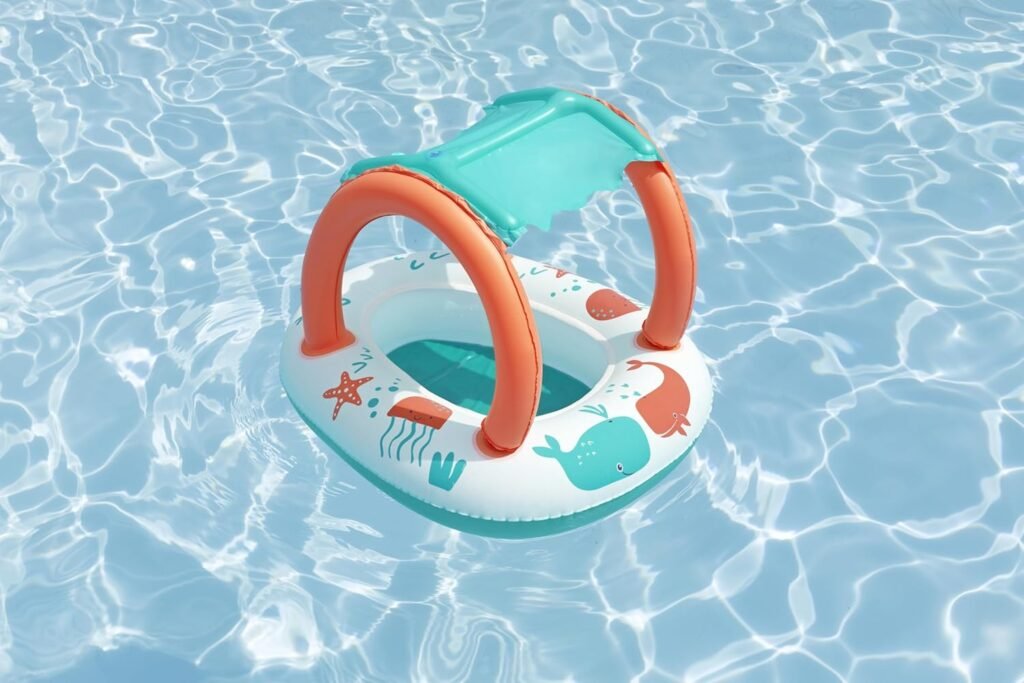 Bateau Gonflable Enfant Bestway 34203 — Pare-Soleil Amovible