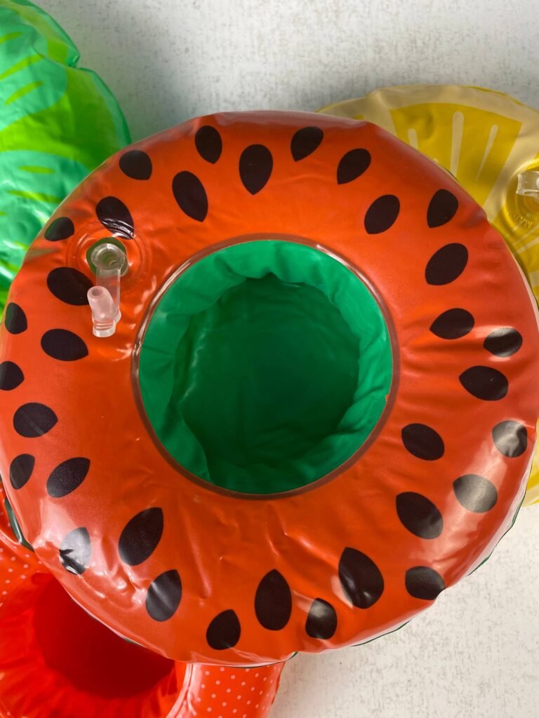 Porte-Gobelets Flottants Gonflables pour Piscine — Amusant