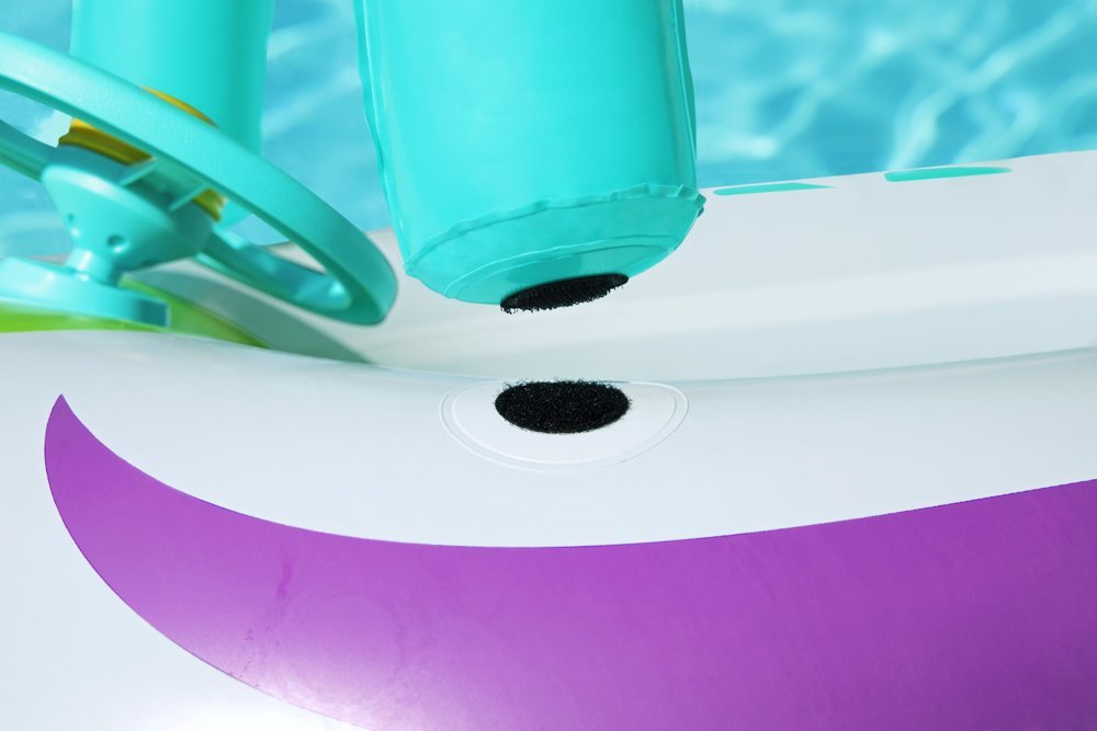Bateau Gonflable Enfant Space Splash — Protection Solaire