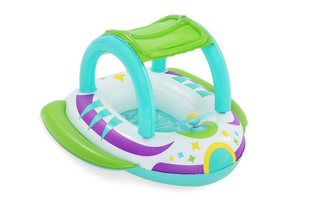 Bateau Gonflable Enfant Space Splash — Protection Solaire