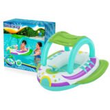 Bateau Gonflable Enfant Space Splash — Protection Solaire