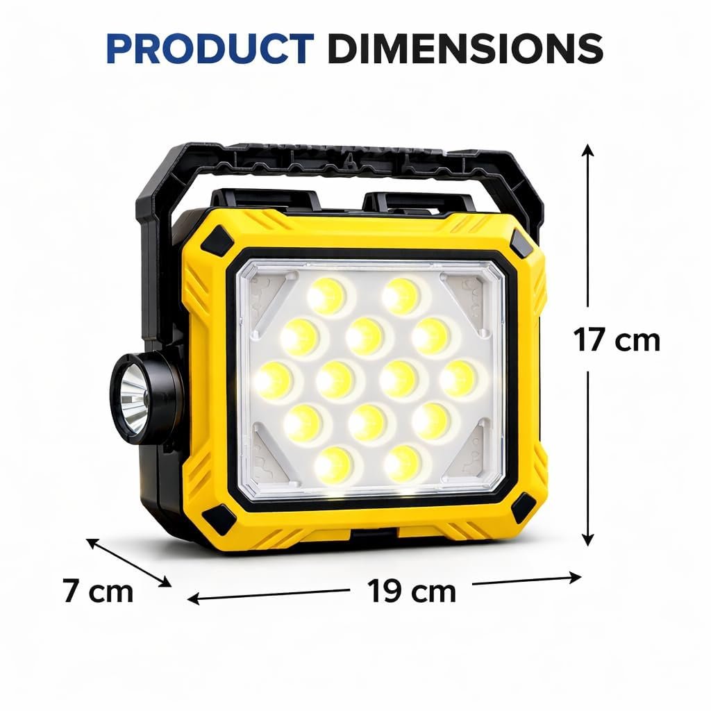 Lanterne de Camping LED Rechargeable — Éclairage Puissant