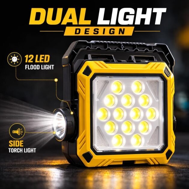 Lanterne de Camping LED Rechargeable — Éclairage Puissant
