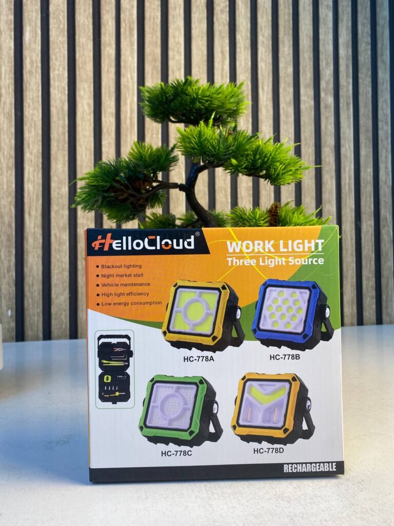 Lanterne de Camping LED Rechargeable — Éclairage Puissant