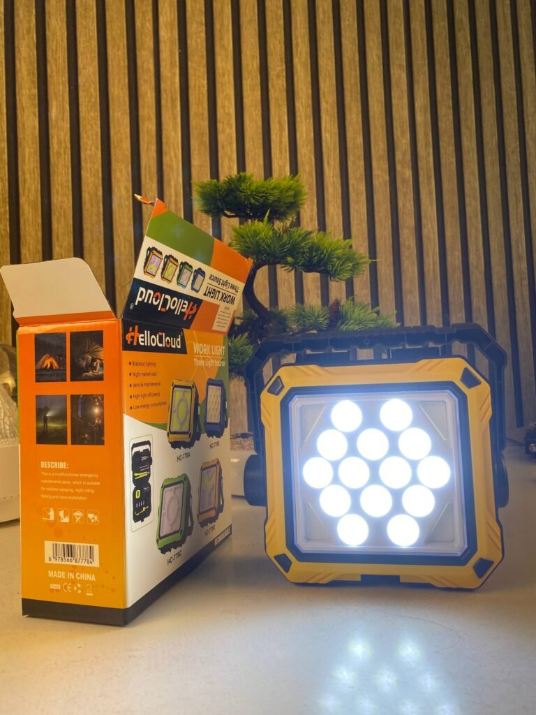 Lanterne de Camping LED Rechargeable — Éclairage Puissant