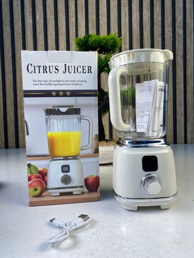 Extracteur de Jus Portable Électrique — Préparez des jus frais partout