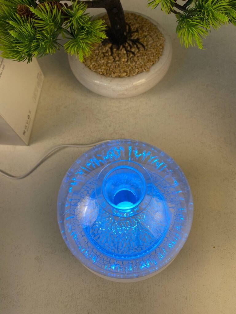 Diffuseur d'Arôme et Humidificateur Effet Volcan 300ml — Pour une atmosphère relaxante