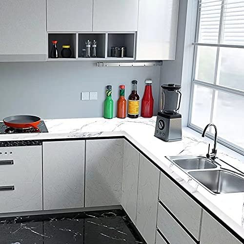 Papier peint adhésif aluminium anti-chaleur — Protection pour cuisine