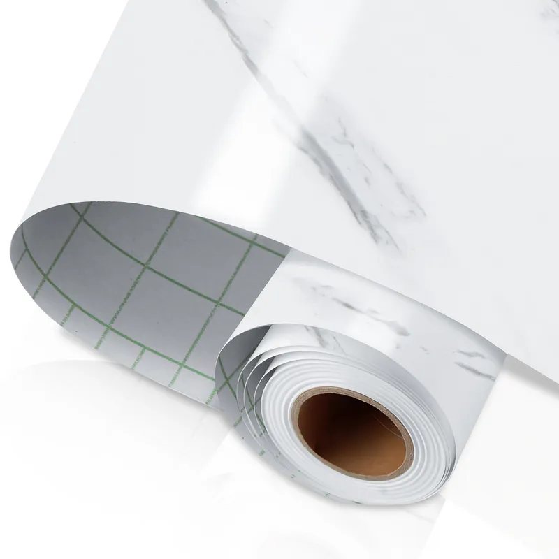 Papier peint adhésif aluminium anti-chaleur — Protection pour cuisine