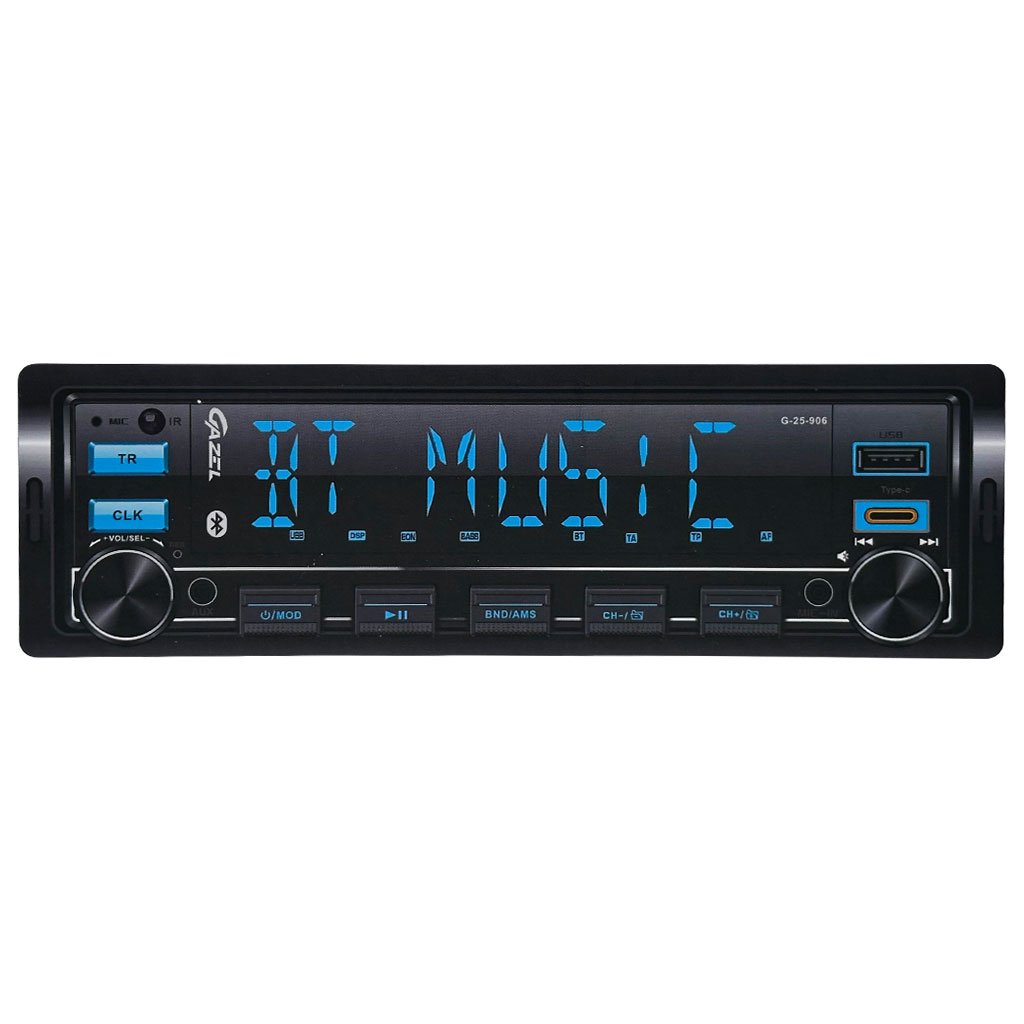 Autoradio Bluetooth Écran LCD 7 Couleurs — Écoutez votre musique en voiture