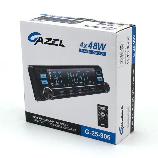 Autoradio Bluetooth Écran LCD 7 Couleurs — Écoutez votre musique en voiture