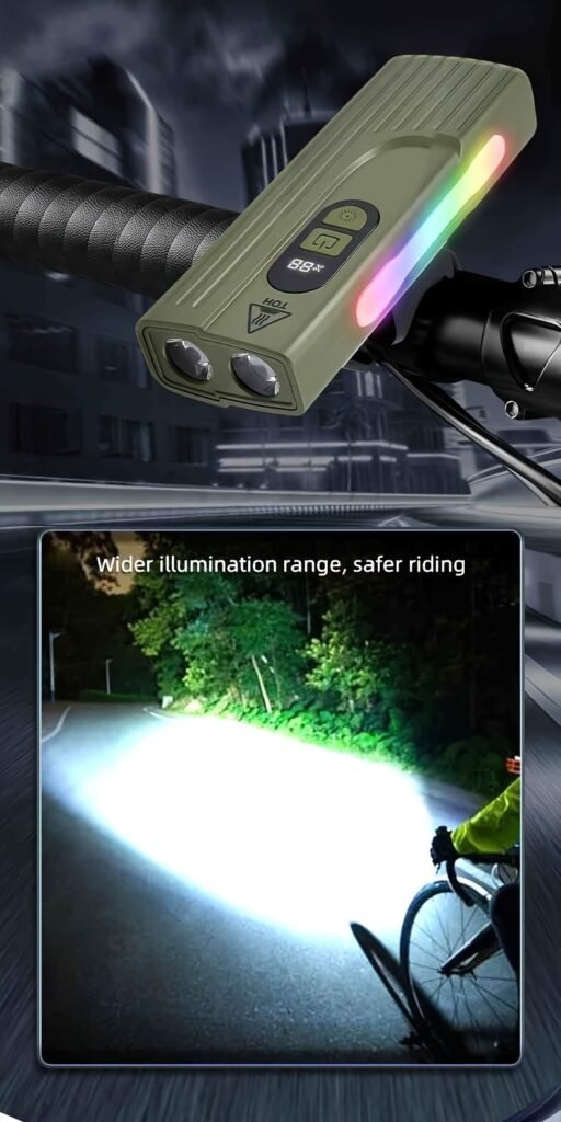 Lampe de vélo rechargeable Z-838 — Éclairage LED puissant