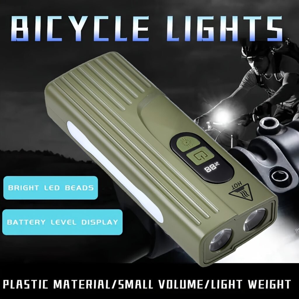 Lampe de vélo rechargeable Z-838 — Éclairage LED puissant