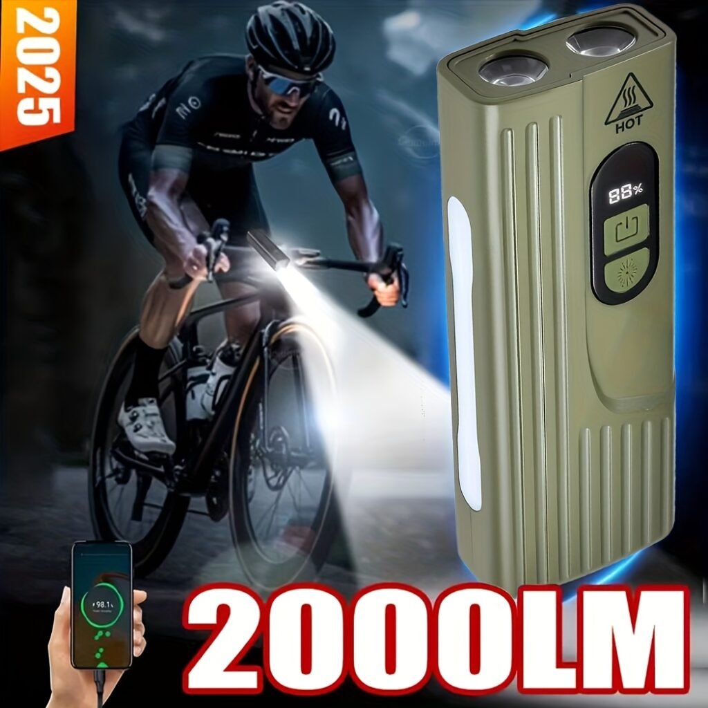 Lampe de vélo rechargeable Z-838 — Éclairage LED puissant