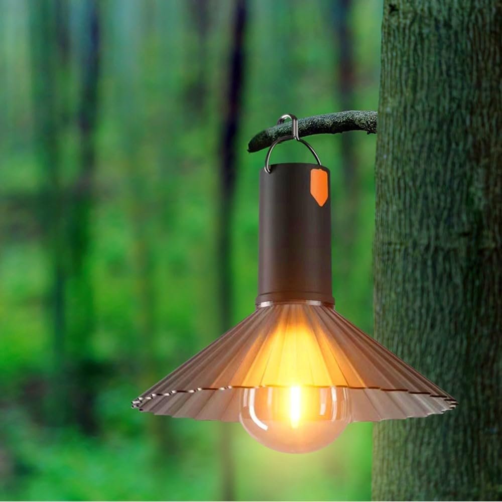 Lanterne de Camping Rechargeable 3 Niveaux de Luminosité — Éclairage Pratique