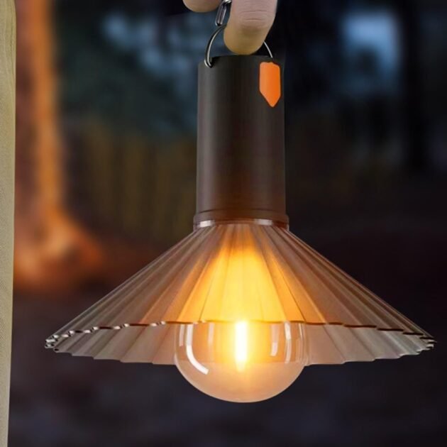 Lanterne de Camping Rechargeable 3 Niveaux de Luminosité — Éclairage Pratique