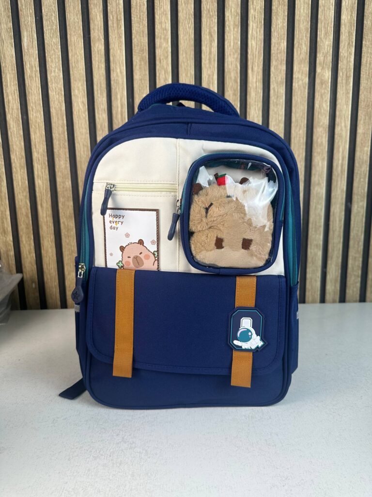 Sac à Dos Scolaire Style Kawaii Grand Volume — Pour les Étudiantes