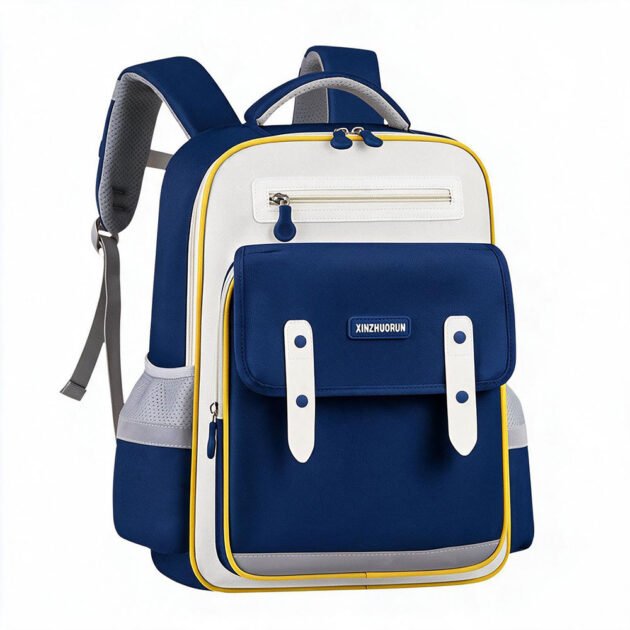 Sac à Dos Scolaire Grand Volume Tissu Imperméable — Pour les élèves