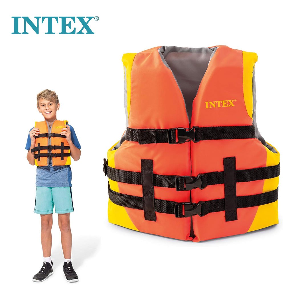 Gilet de sauvetage enfant INTEX — pour navigation de plaisance