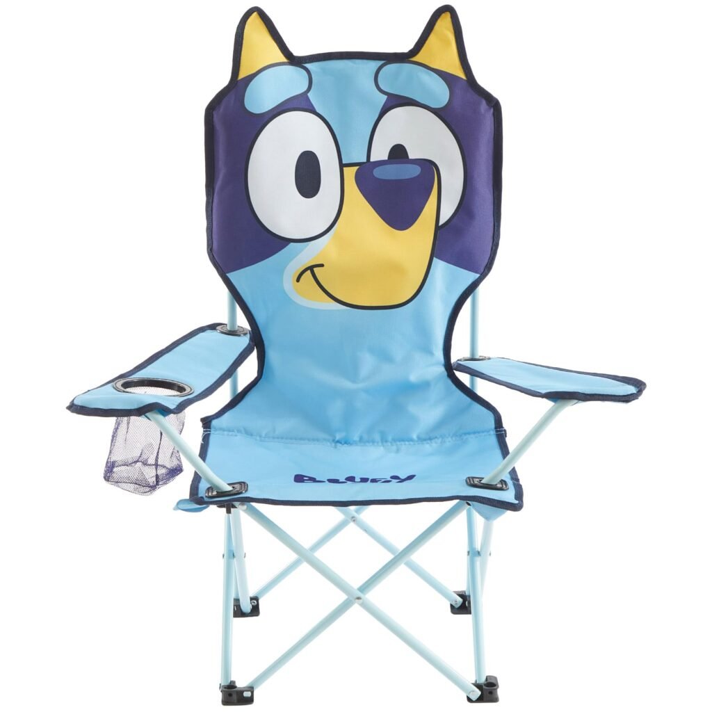 Chaise Pliante pour Enfant Style Tortues Ninja avec Porte-Gobelet