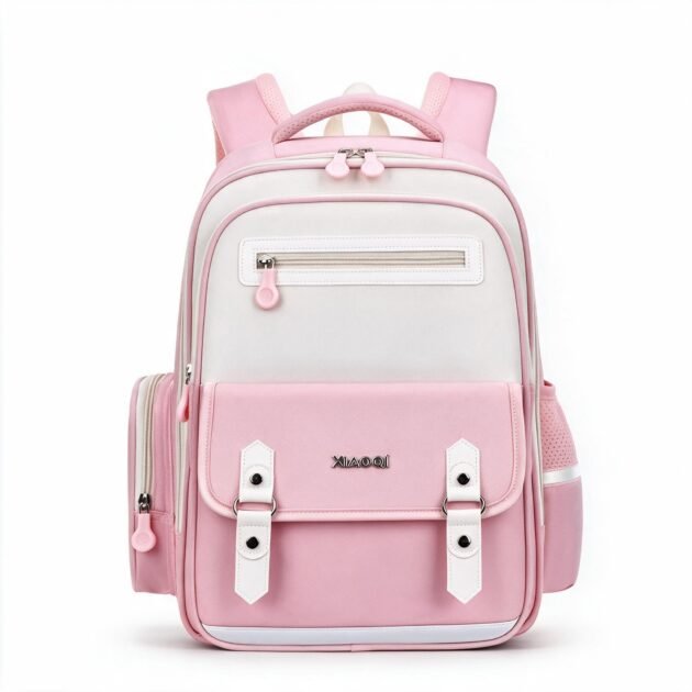 Sac à Dos Scolaire Grand Volume Tissu Imperméable — Pour Écoliers