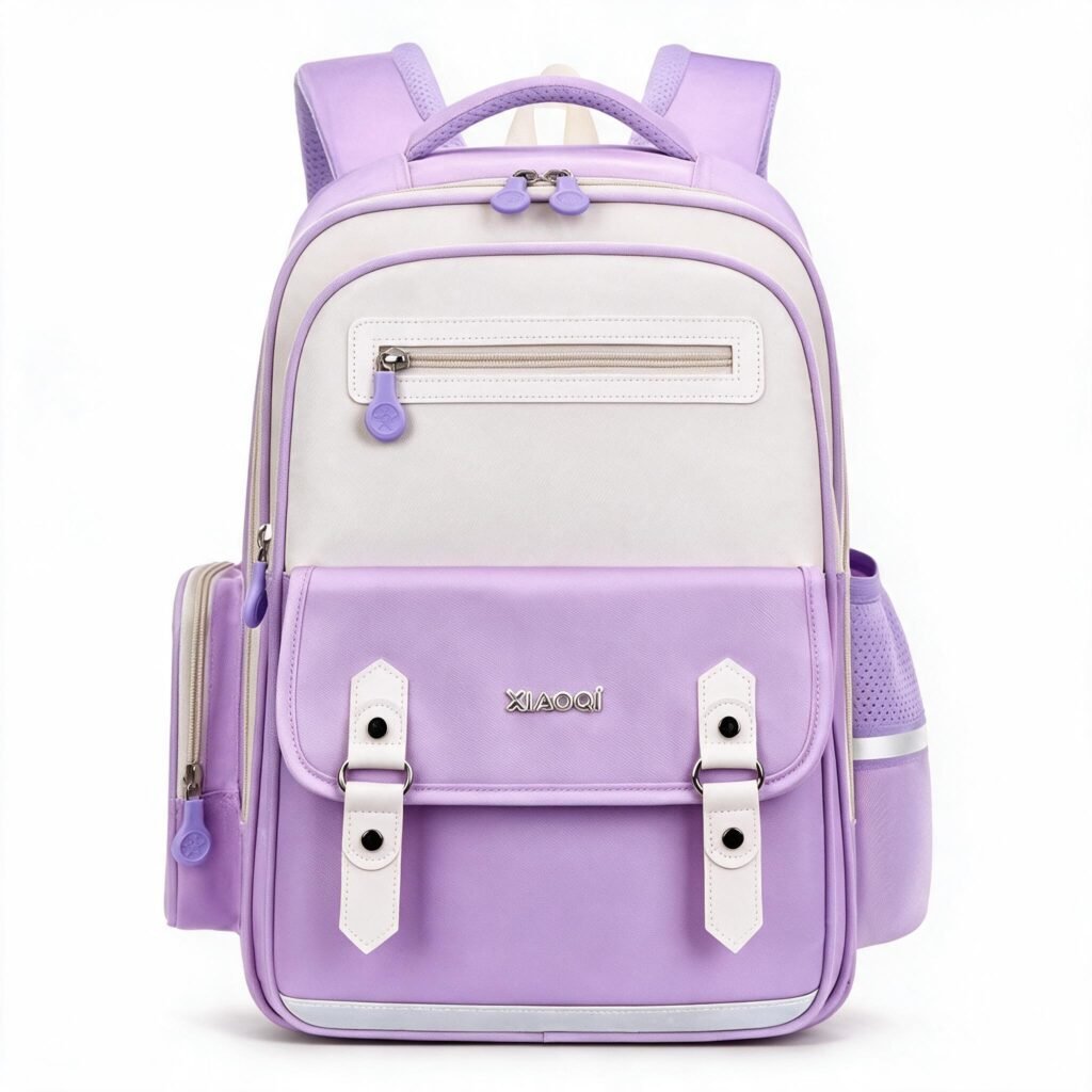 Sac à Dos Scolaire Grand Volume Tissu Imperméable — Idéal pour les Écoliers
