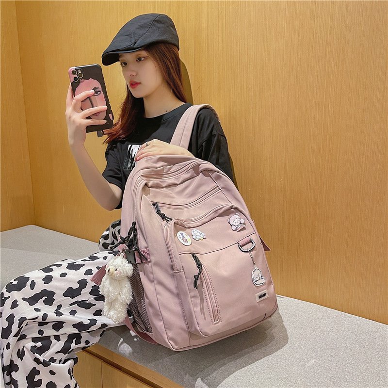 Sac à dos scolaire rose — Confort et style pour les étudiants