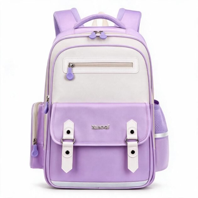 Sac à Dos Scolaire Grand Volume Tissu Imperméable — Idéal pour les Écoliers