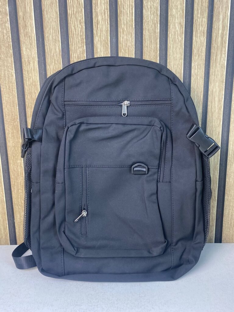 Sac à dos scolaire noir — pour étudiants