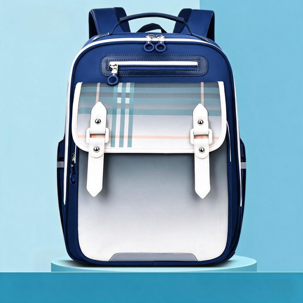 Sac à Dos Scolaire Ergonomique Bleu — Conçu pour les Enfants