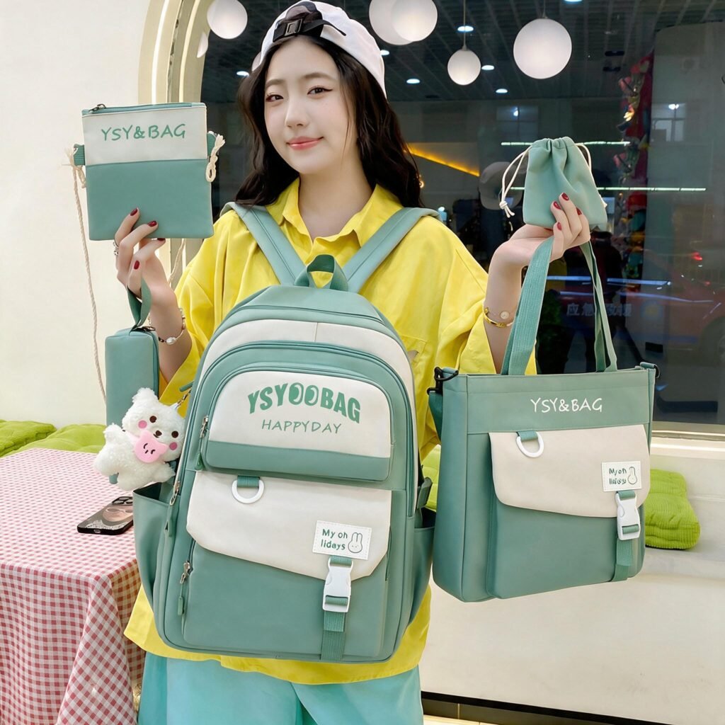 Sac à Dos Kawaii Grand Volume Imperméable — Pour le quotidien